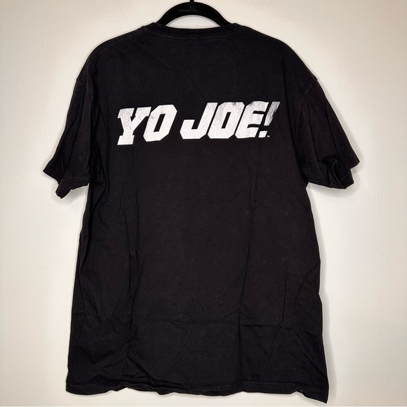 G.I. Joe Mens Popular Characters with Flag T-shirt OOP  Large 2009 Hasbro Large - Picture 2 of 5